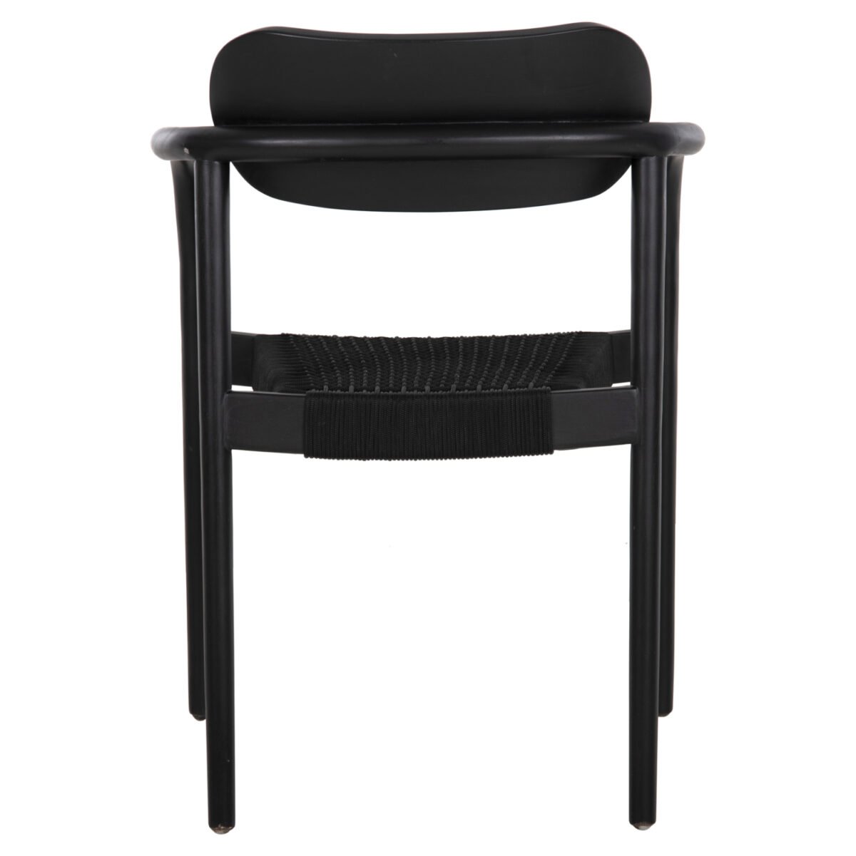 ΠΟΛΥΘΡΟΝΑ OSLO HM9636.12 ΞΥΛΟ TEAK ΜΑΥΡΟ & ΜΑΥΡΟ ΣΧΟΙΝΙ 55x54x80Yεκ. - Image 6