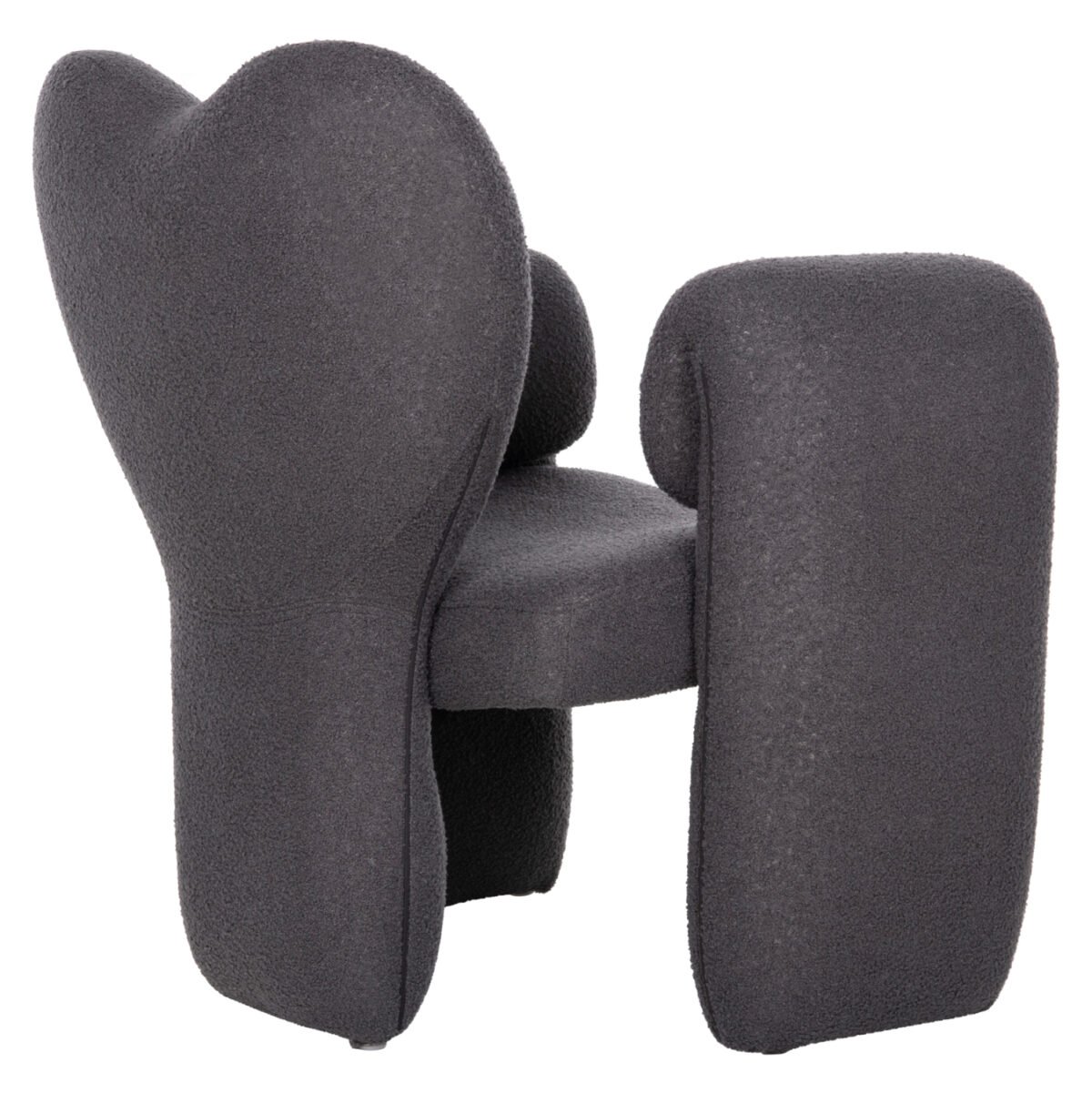 ΠΟΛΥΘΡΟΝΑ HARTT HM9777.01 ΓΚΡΙ TEDDY ΥΦΑΣΜΑ 84x74x87Yεκ. - Image 5