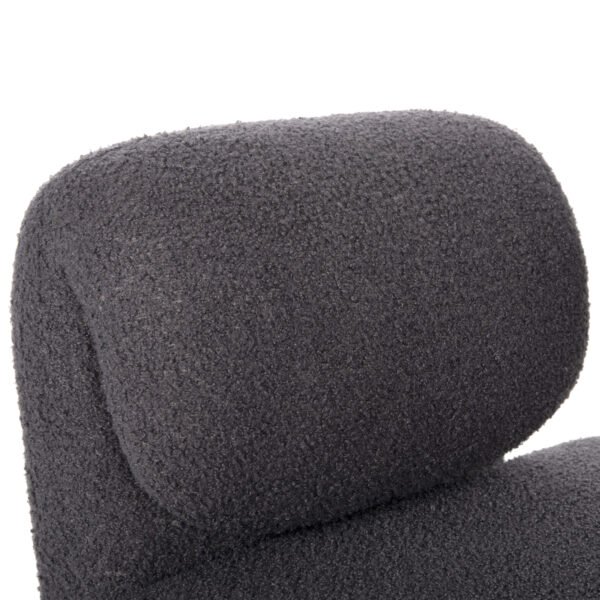 ΠΟΛΥΘΡΟΝΑ HARTT HM9777.01 ΓΚΡΙ TEDDY ΥΦΑΣΜΑ 84x74x87Yεκ. - Image 7