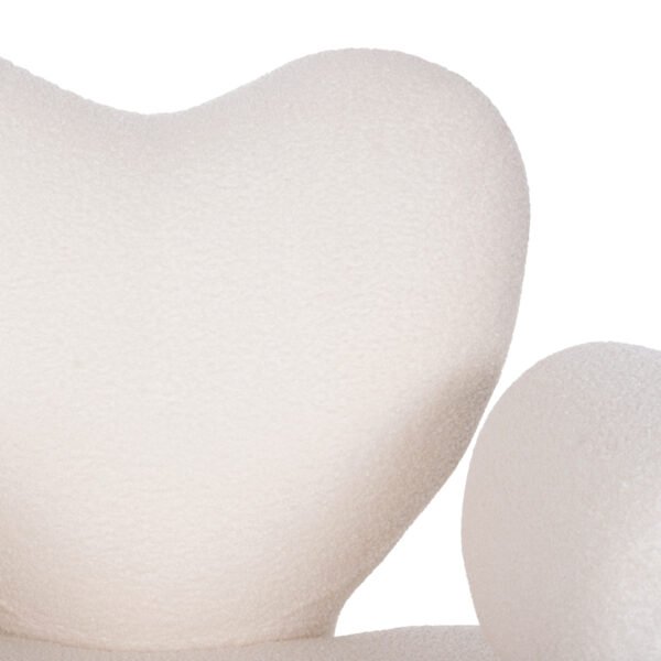 ΠΟΛΥΘΡΟΝΑ HARTT HM9777.05 ΛΕΥΚΟ TEDDY ΥΦΑΣΜΑ 84x74x87Yεκ. - Image 7