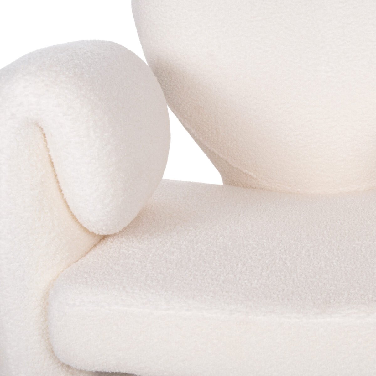 ΠΟΛΥΘΡΟΝΑ HARTT HM9777.05 ΛΕΥΚΟ TEDDY ΥΦΑΣΜΑ 84x74x87Yεκ. - Image 8