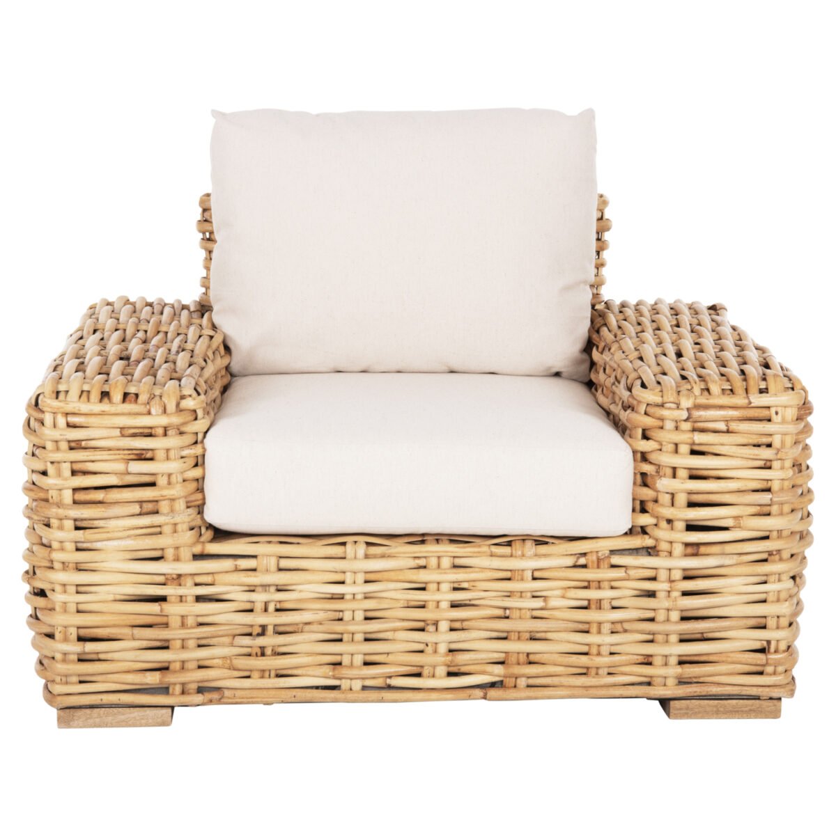 ΠΟΛΥΘΡΟΝΑ TROPEL HM9810 ΞΥΛΟ MANGO-RATTAN ΦΥΣΙΚΟ-ΛΕΥΚΑ ΜΑΞΙΛΑΡΙΑ 110x88x70-85Υεκ. - Image 3