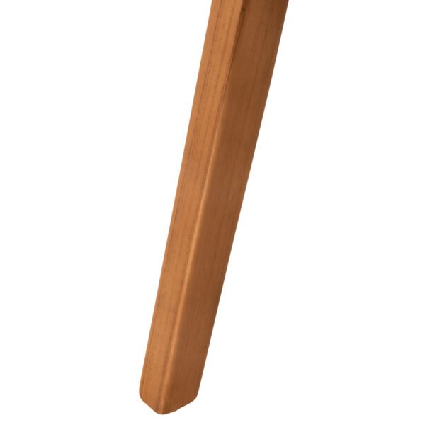 ΠΟΛΥΘΡΟΝΑ RIMINI HM9867.02 ΞΥΛΟ TEAK ΦΥΣΙΚΟ-ΜΑΥΡΟ ΣΧΟΙΝΙ & PU ΚΑΘΙΣΜΑ 60x61x76Υεκ. - Image 10