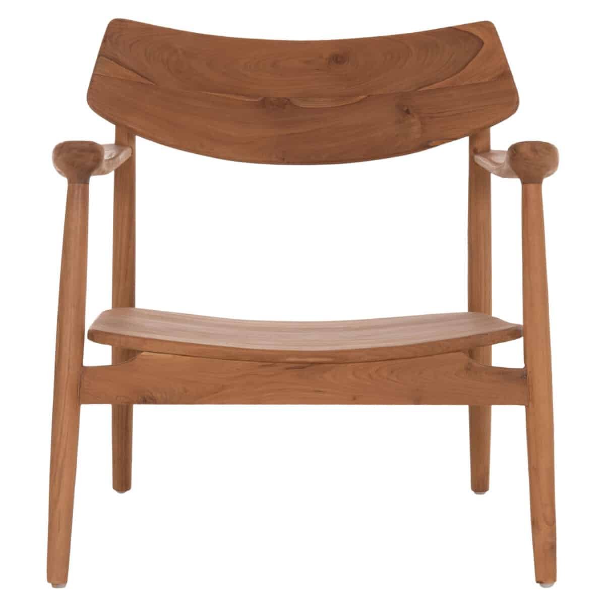 ΠΟΛΥΘΡΟΝΑ LOUNGE RANGER HM18255.01 ΞΥΛΟ TEAK ΣΕ ΦΥΣΙΚΟ 70x73x73Υεκ. - Image 3