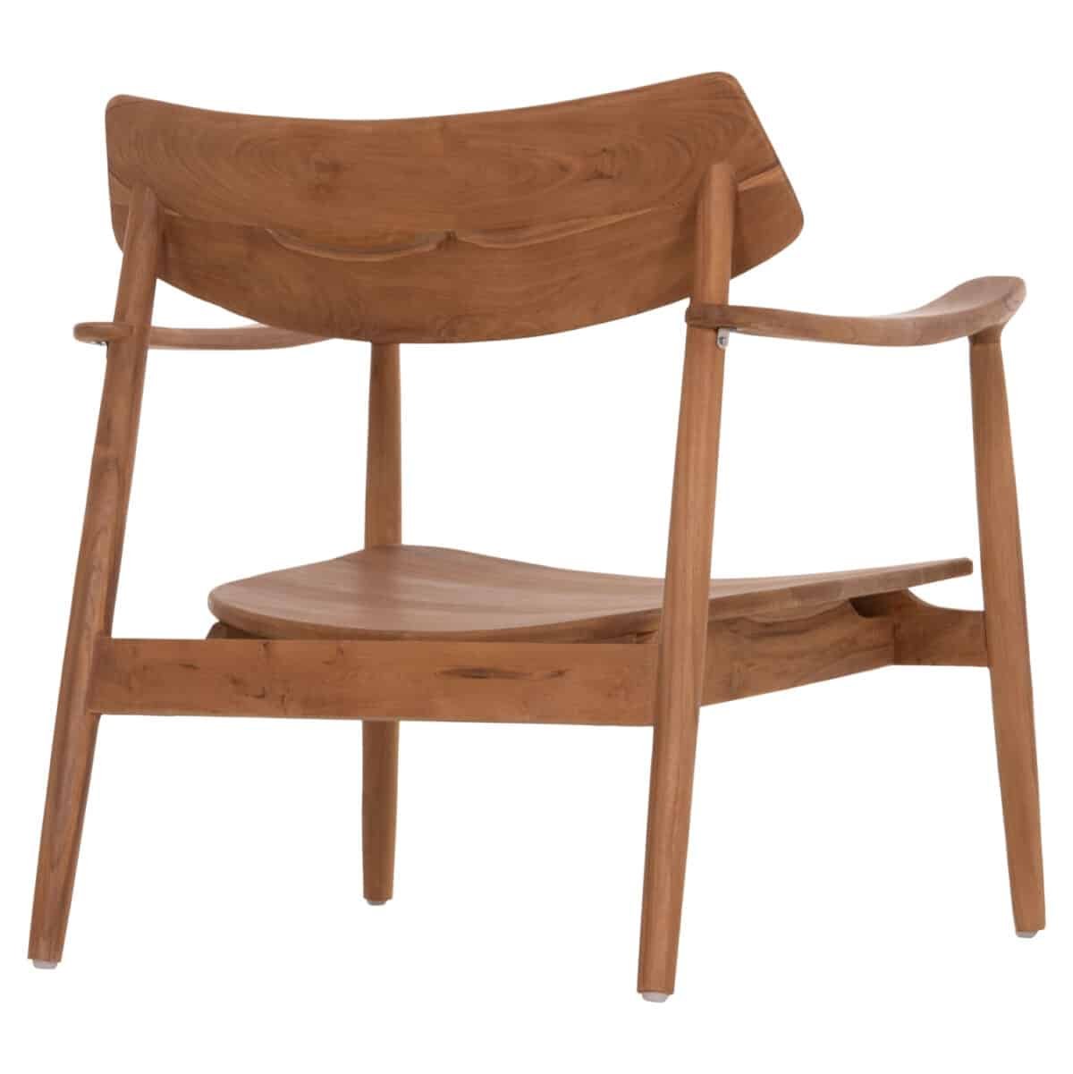 ΠΟΛΥΘΡΟΝΑ LOUNGE RANGER HM18255.01 ΞΥΛΟ TEAK ΣΕ ΦΥΣΙΚΟ 70x73x73Υεκ. - Image 5