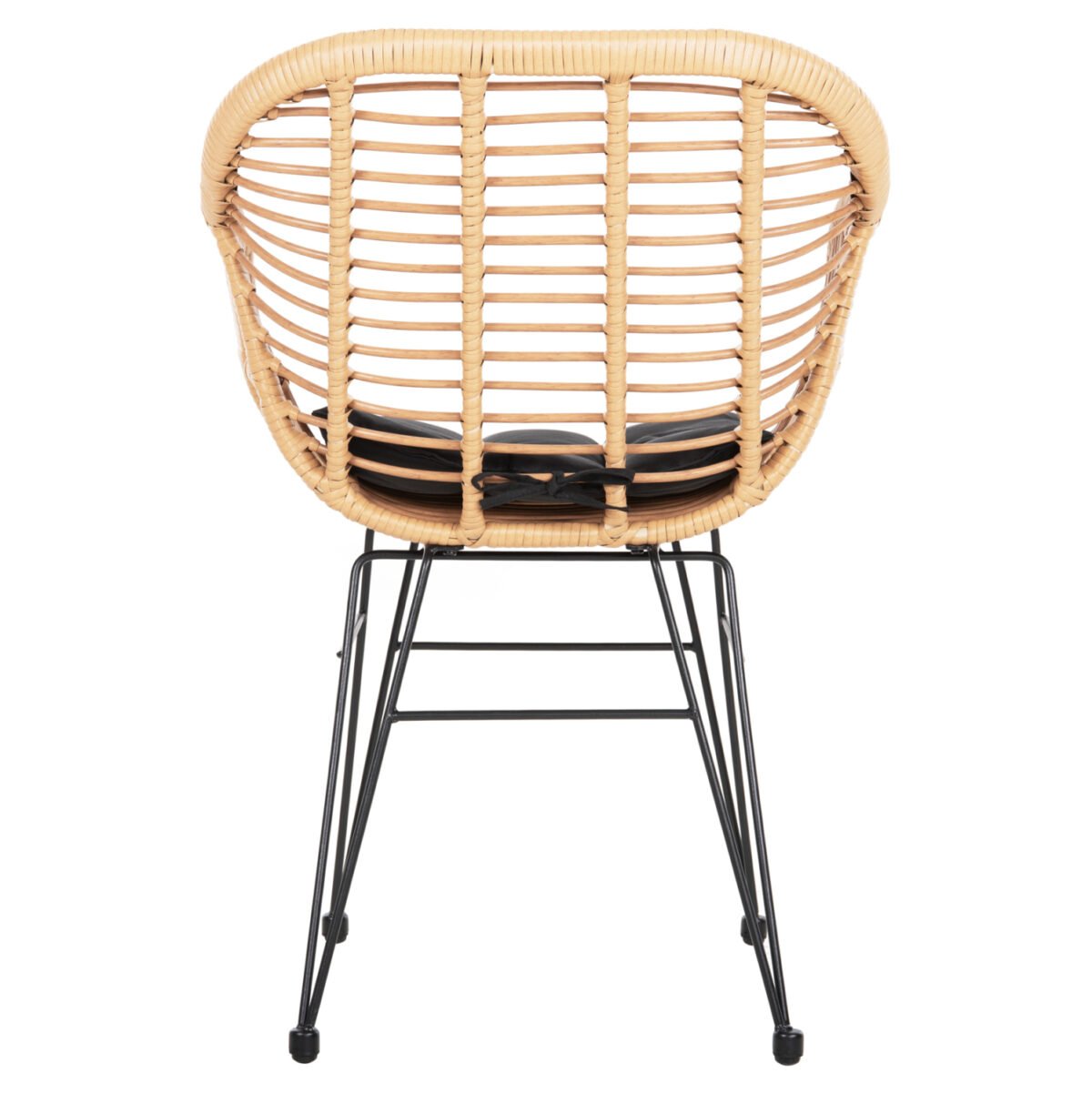 ΠΟΛΥΘΡΟΝΑ ΜΕ ΜΑΞΙΛΑΡΙ ΜΕΤΑΛΛΙΚΗ ALLEGRA HM5450.31 ΜΕ WICKER ΜΠΕΖ 58x59x82Υ - Image 6