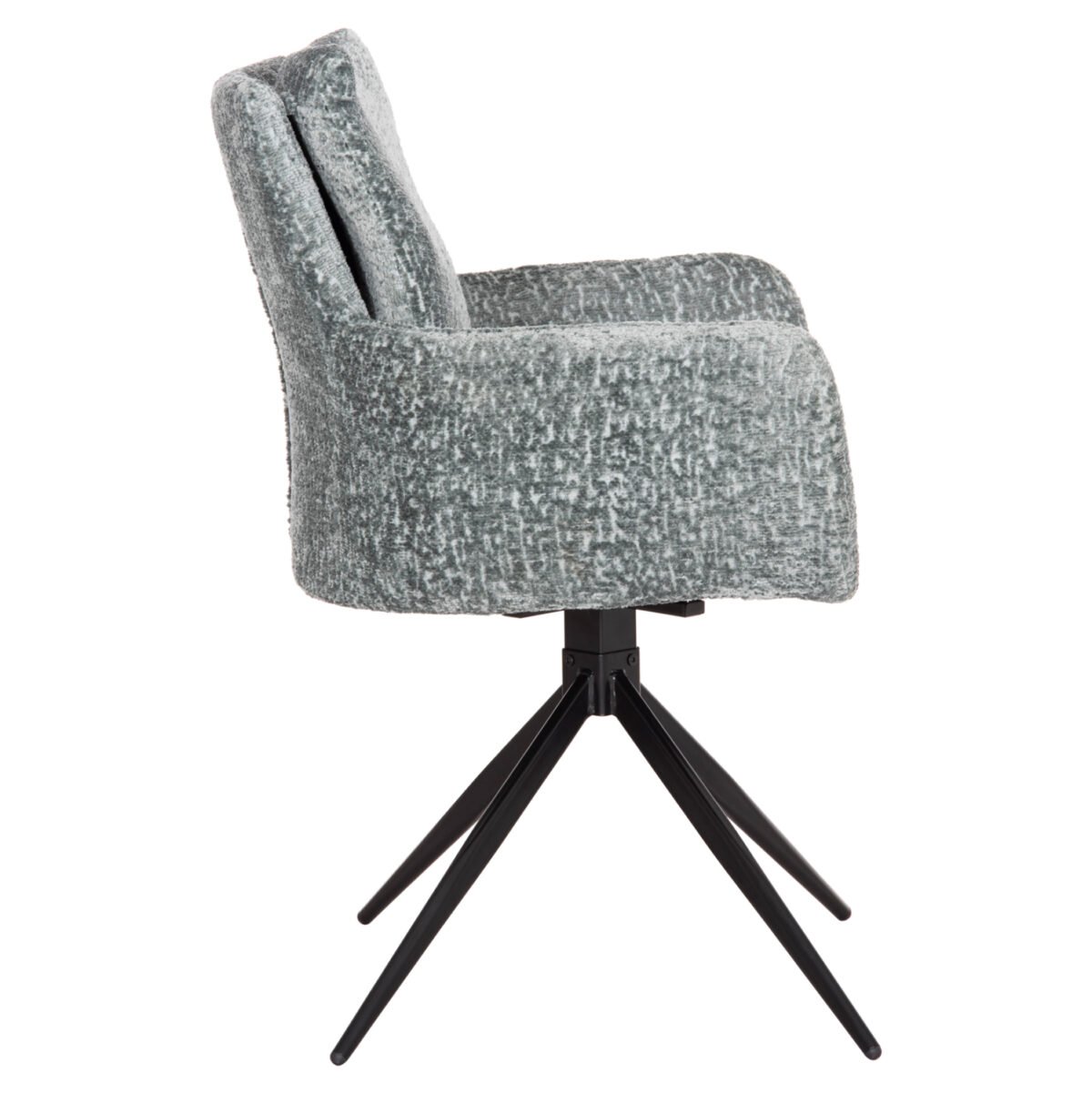 ΠΟΛΥΘΡΟΝΑ ΠΕΡΙΣΤΡΕΦOMENH BLANS HM9942.03 ΜΕΝΤΑ ΜΠΟΥΚΛΕ ΥΦΑΣΜΑ-ΜΕΤΑΛΛΙΚΑ ΠΟΔΙΑ 62x60x90Υ - Image 4