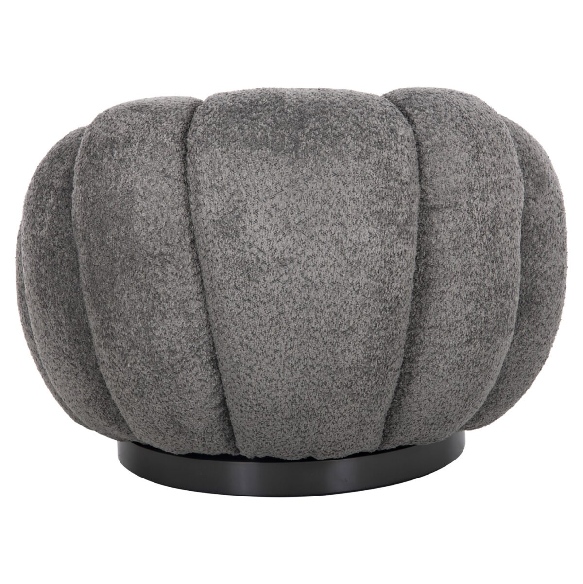 ΠΟΛΥΘΡΟΝΑ ΠΕΡΙΣΤΡΕΦΟΜΕΝΗ GRYMM HM9601.01 ΓΚΡΙ ΜΠΟΥΚΛΕ-ΜΑΥΡΗ ΜΕΤΑΛΛΙΚΗ ΒΑΣΗ 95x92x68Υεκ. - Image 6