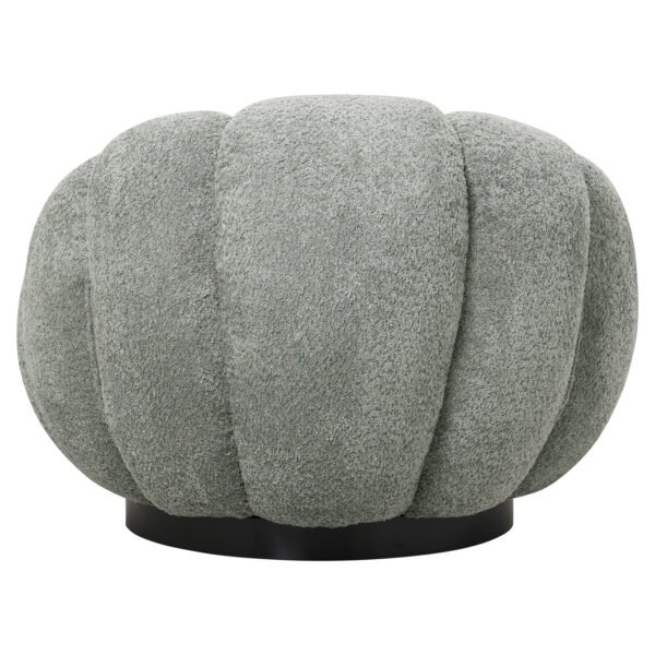 ΠΟΛΥΘΡΟΝΑ ΠΕΡΙΣΤΡΕΦΟΜΕΝΗ GRYMM HM9601.05 ΦΥΣΤΙΚΙ ΜΠΟΥΚΛΕ-ΜΑΥΡΗ ΜΕΤΑΛ. ΒΑΣΗ 90x93x65Υ - Image 4