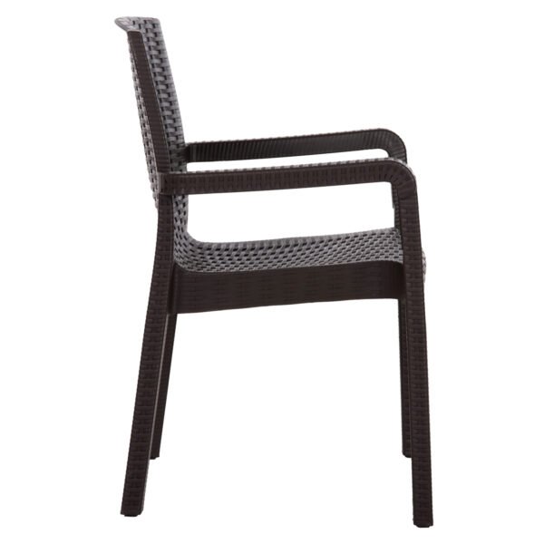 ΠΟΛΥΘΡΟΝΑ ΠΟΛΥΠΡΟΠΥΛΕΝΙΟΥ VECTOR HM6148.06 ΚΑΦΕ ΧΡΩΜΑ 56,5x55x87Υεκ. - Image 4