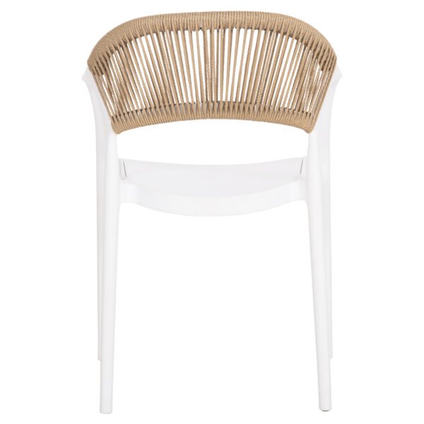 ΠΟΛΥΘΡΟΝΑ ΠΟΛΥΠΡΟΠΥΛΕΝΙΟΥ EVA HM6155.01 ΛΕΥΚΗ ΜΕ ΜΠΕΖ ΣΧΟΙΝΙ 56,5x53x80Υεκ. - Image 6