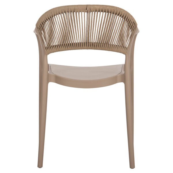 ΠΟΛΥΘΡΟΝΑ ΠΟΛΥΠΡΟΠΥΛΕΝΙΟΥ EVA HM6155.03 ΚΑΠΟΥΤΣΙΝΟ ΜΕ ΜΠΕΖ ΣΧΟΙΝΙ 56,5x53x80Υεκ. - Image 6