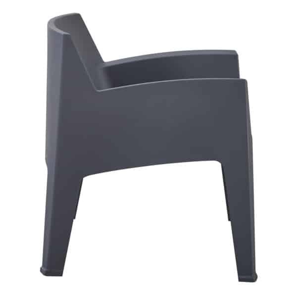 ΠΟΛΥΘΡΟΝΑ ΠΟΛΥΠΡΟΠΥΛΕΝΙΟΥ LOUNGE SLEEK HM6365.10 ΓΚΡΙ 62,5x48,5x73Υεκ. - Image 4