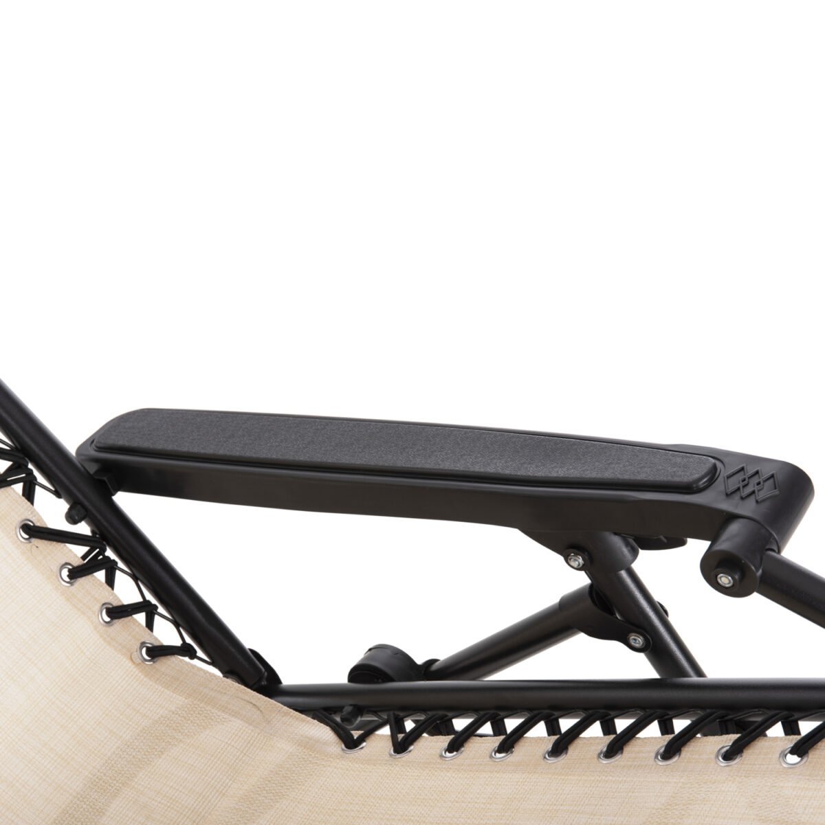 ΠΟΛΥΘΡΟΝΑ RELAX COMPANION HM5095.12 ΜΠΕΖ TEXTILENE-ΜΑΥΡΟ ΜΕΤΑΛΛΟ 67x145x110Υεκ. - Image 10