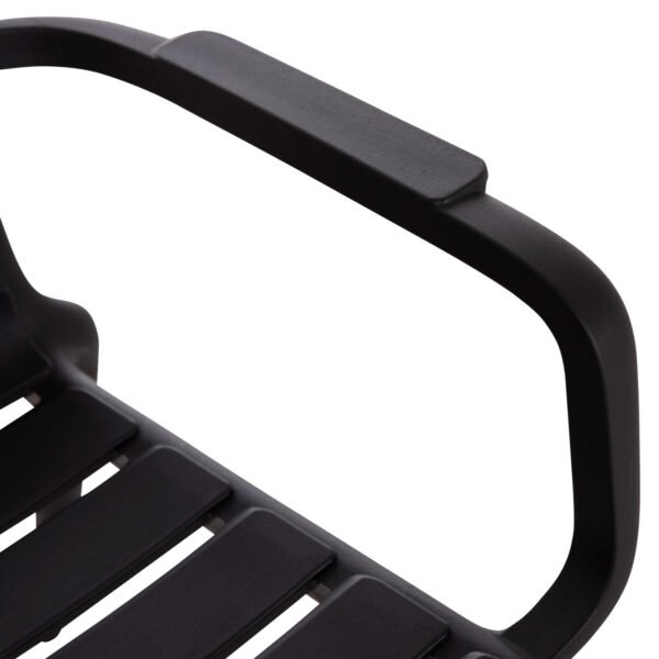 ΠΟΛΥΘΡΟΝΑ ΣΑΛΟΝΙΟΥ ΠΟΛΥΠΡΟΠΥΛΕΝΙΟΥ KORVER HM6333.02 ΜΑΥΡΗ 63.5x65x76Υεκ. - Image 9