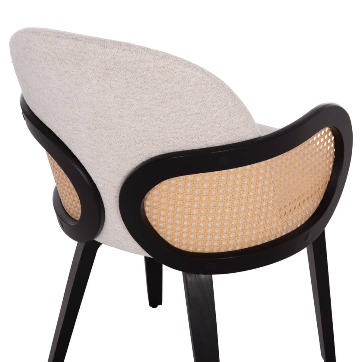 ΠΟΛΥΘΡΟΝΑ ΤΡΑΠΕΖΑΡΙΑΣ BECKER HM18246.02 PLYWOOD ΜΑΥΡΟ--ΕΚΡΟΥ ΥΦΑΣΜΑ 54x62x79Υεκ. - Image 10