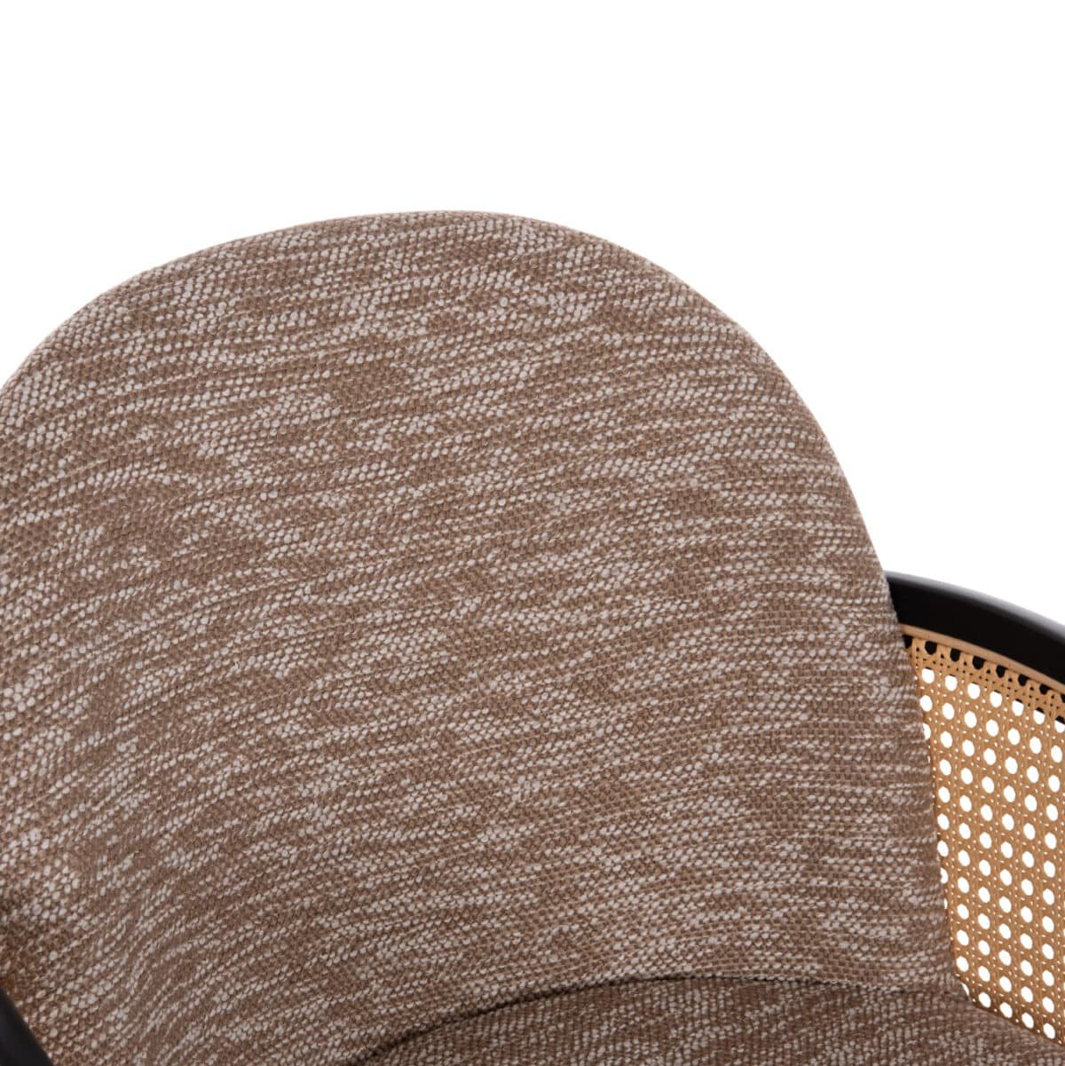 ΠΟΛΥΘΡΟΝΑ ΤΡΑΠΕΖΑΡΙΑΣ BECKER HM18246.03 PLYWOOD ΜΑΥΡΟ--ΚΑΦΕ ΥΦΑΣΜΑ 54x62x79Υεκ. - Image 7