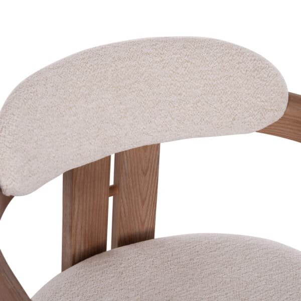 ΠΟΛΥΘΡΟΝΑ ΤΡΑΠΕΖΑΡΙΑΣ KALL HM18247.01 ΜΠΕΖ ΥΦΑΣΜΑ--ΜΑΤ WHITEWASH PLYWOOD 56x45x73Υεκ. - Image 7