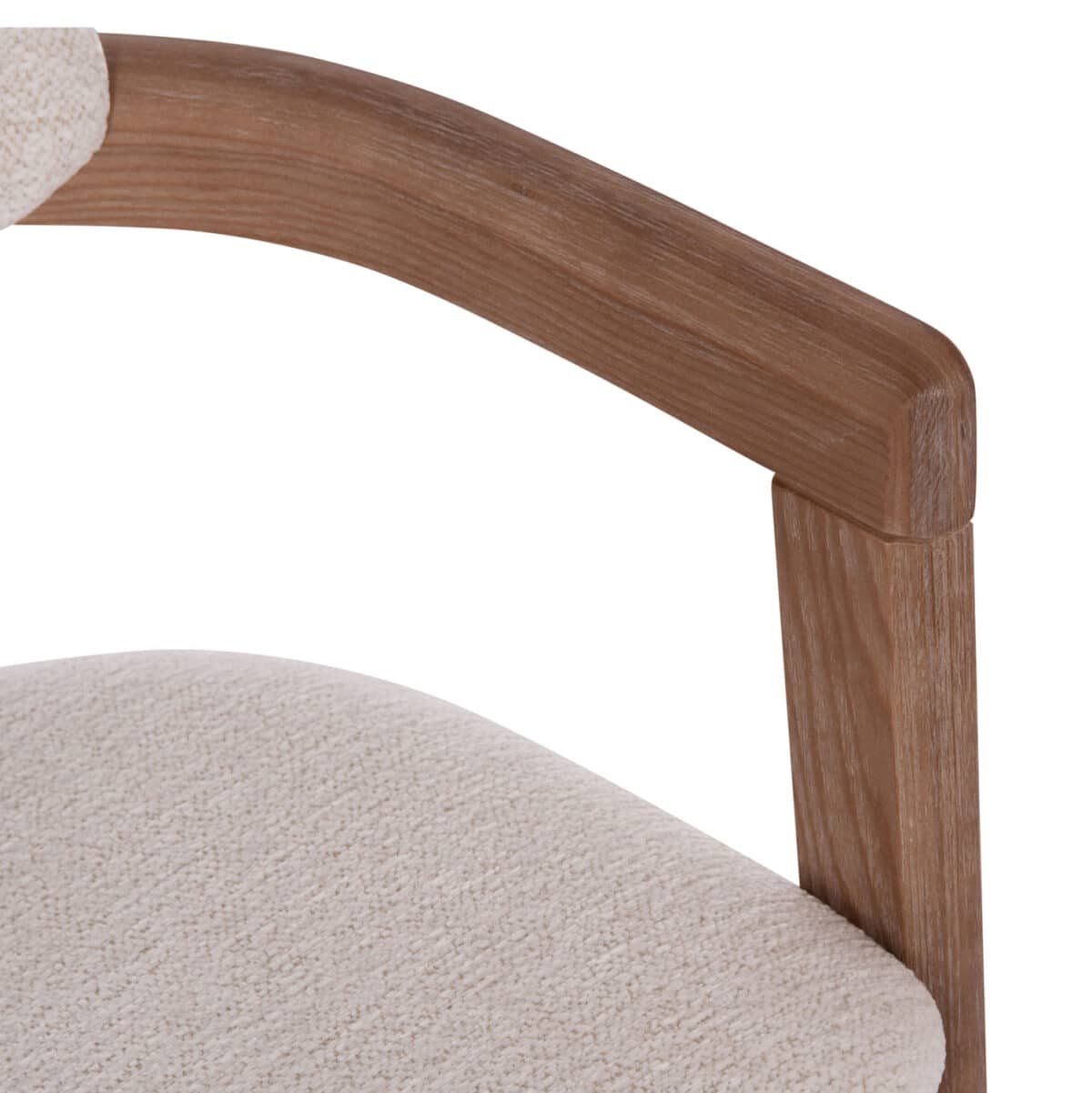 ΠΟΛΥΘΡΟΝΑ ΤΡΑΠΕΖΑΡΙΑΣ KALL HM18247.01 ΜΠΕΖ ΥΦΑΣΜΑ--ΜΑΤ WHITEWASH PLYWOOD 56x45x73Υεκ. - Image 8