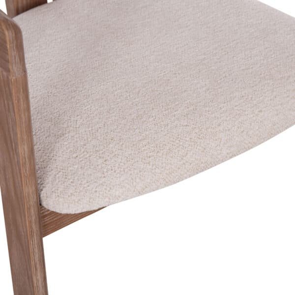 ΠΟΛΥΘΡΟΝΑ ΤΡΑΠΕΖΑΡΙΑΣ KALL HM18247.01 ΜΠΕΖ ΥΦΑΣΜΑ--ΜΑΤ WHITEWASH PLYWOOD 56x45x73Υεκ. - Image 9