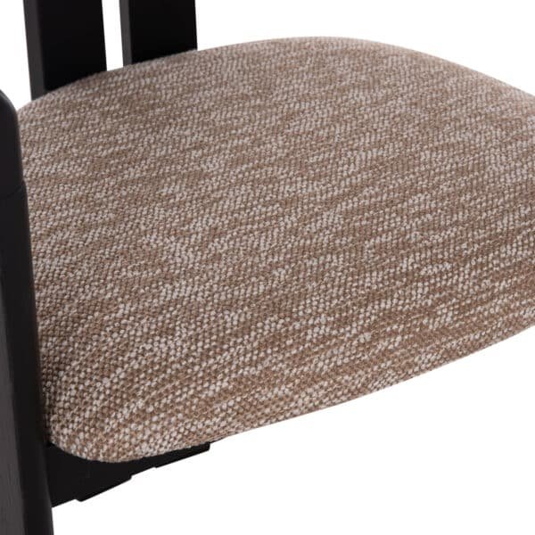 ΠΟΛΥΘΡΟΝΑ ΤΡΑΠΕΖΑΡΙΑΣ KALL HM18247.02 ΚΑΦΕ ΥΦΑΣΜΑ--PLYWOOD ΣΕ ΜΑΥΡΟ 56x45x73Υεκ - Image 9