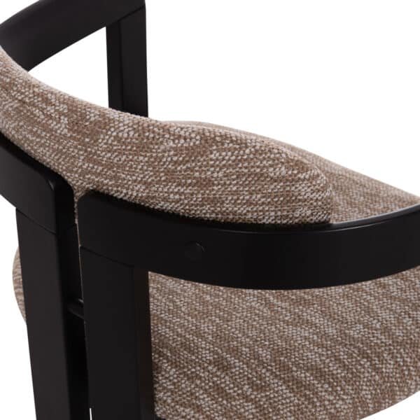 ΠΟΛΥΘΡΟΝΑ ΤΡΑΠΕΖΑΡΙΑΣ KALL HM18247.02 ΚΑΦΕ ΥΦΑΣΜΑ--PLYWOOD ΣΕ ΜΑΥΡΟ 56x45x73Υεκ - Image 10