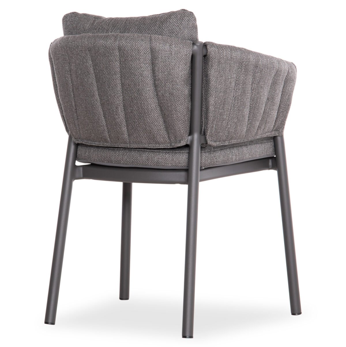 ΠΟΛΥΘΡΟΝΑ ΤΡΑΠΕΖΑΡΙΑΣ SHANKS HM6207.01 ΣΚΟΥΡΟ ΓΚΡΙ ΑΛΟΥΜ. & OLEFIN ΥΦΑΣΜΑ 62x60x75-80Υεκ - Image 5