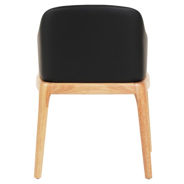 ΠΟΛΥΘΡΟΝΑ ΤΡΑΠΕΖΑΡΙΑΣ FURLAN HM9949.01 RUBBERWOOD ΣΕ ΟΑΚ-ΜΑΥΡΟ PU 54,5x58x78Υεκ. - Image 5