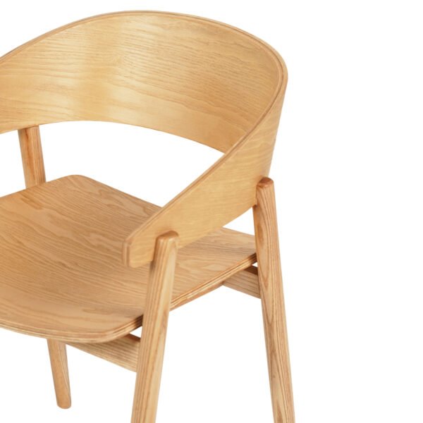 ΠΟΛΥΘΡΟΝΑ ΤΡΑΠΕΖΑΡΙΑΣ CANOP HM9950.01 ΦΡΑΞΙΝΟΣ ΣΕ ΟΑΚ ΧΡΩΜΑ 56,5x61x74Υεκ. - Image 7