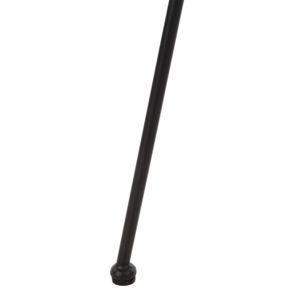 ΠΟΛΥΘΡΟΝΑ ΤΥΠΟΥ ΦΩΛΙΑ ΜΕΤΑΛΛΙΚΗ ALLEGRA HM5458.11 ΜΕ WICKER ΜΠΕΖ 73x78x88Υεκ. - Image 10