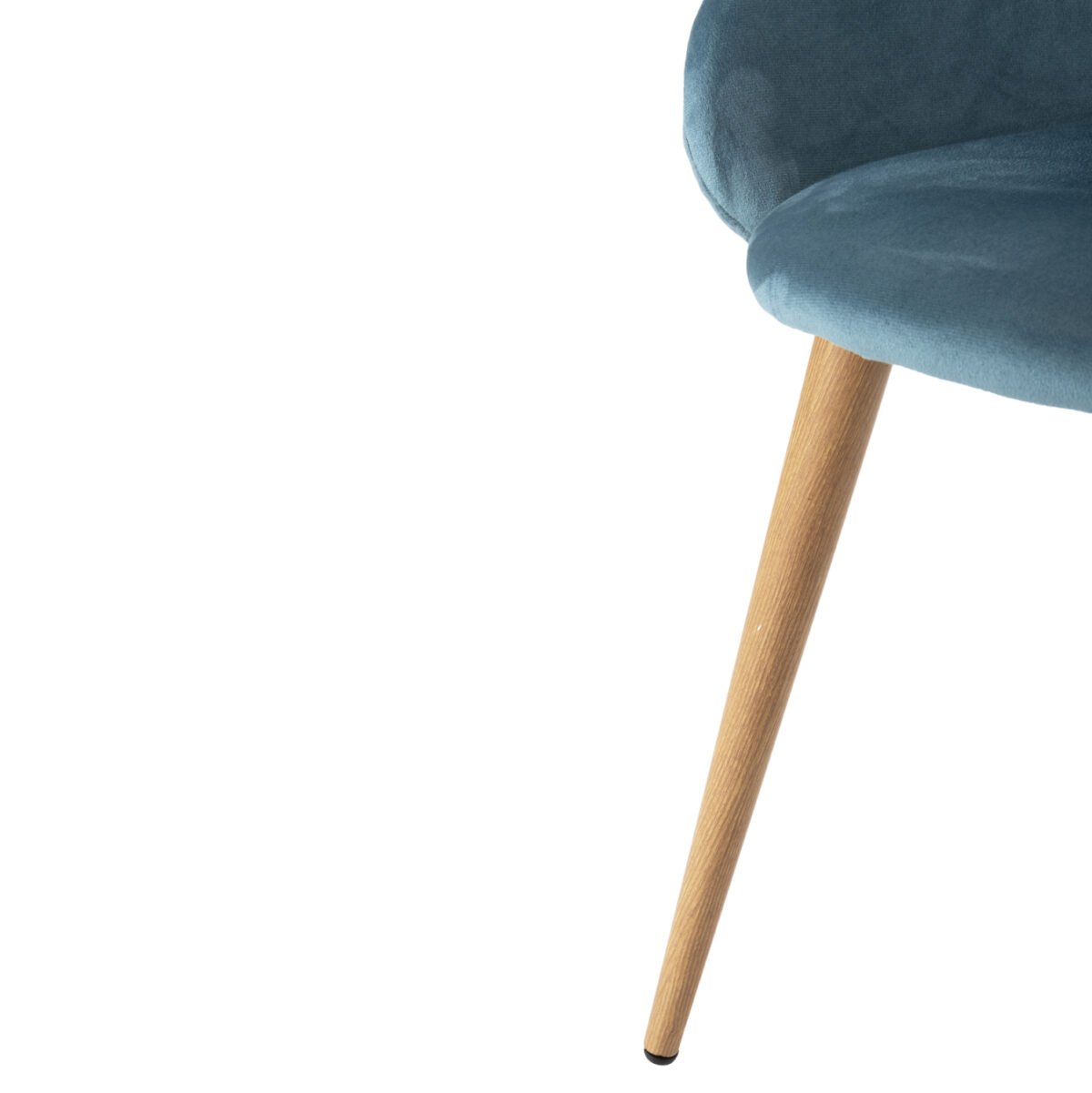 ΠΟΛΥΘΡΟΝΑΚΙ IVY ΒΕΛΟΥΔΟ ΤΙΡΚΟΥΑΖ ΚΑΙ ΜΕΤΑΛΛΙΚΑ ΠΟΔΙΑ HM8546.05 53x55x79Υεκ. - Image 10