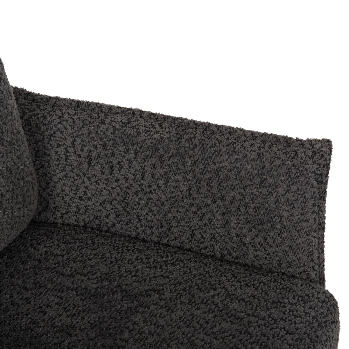 ΠΟΛΥΘΡΟΝΑ ΤΡΑΠΕΖΑΡΙΑΣ ZORIN HM9846.03 ΓΚΡΙ ΥΦΑΣΜΑ-ΜΑΥΡΑ ΜΕΤΑΛΛΙΚΑ ΠΟΔΙΑ 64x66x94,5Υεκ. - Image 8