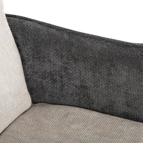 ΠΟΛΥΘΡΟΝΑΚΙ REX HM9847.04 ΜΠΕΖ-ΓΚΡΙ ΥΦΑΣΜΑ-ΞΥΛΟ ΟΞΙΑΣ ΠΟΔΙΑ 53x60x93Υεκ. - Image 7