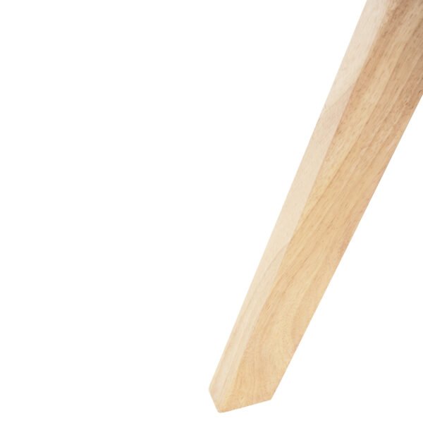 ΠΟΛΥΘΡΟΝΑΚΙ ΤΡΑΠΕΖΑΡΙΑΣ GAZER HM9845.04 ΜΠΕΖ YΦΑΣΜΑ-ΠΟΔΙΑ RUBBERWOOD 66x63x91Υεκ. - Image 10