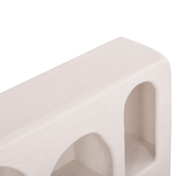 ΡΑΦΙ ΤΟΙΧΟΥ ΣΕΙΡΑ SANTORINI HM18063.01 MDF ΣΕ ΥΠΟΛΕΥΚΟ 120x18x60Υεκ. - Image 7