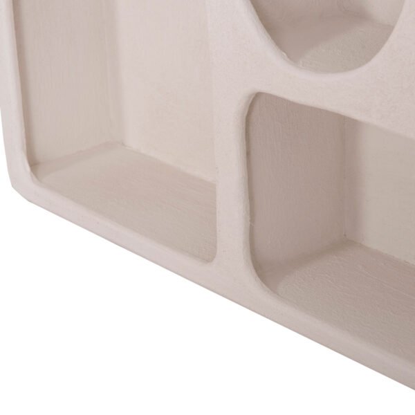 ΡΑΦΙ ΤΟΙΧΟΥ ΣΕΙΡΑ SANTORINI HM18063.01 MDF ΣΕ ΥΠΟΛΕΥΚΟ 120x18x60Υεκ. - Image 8