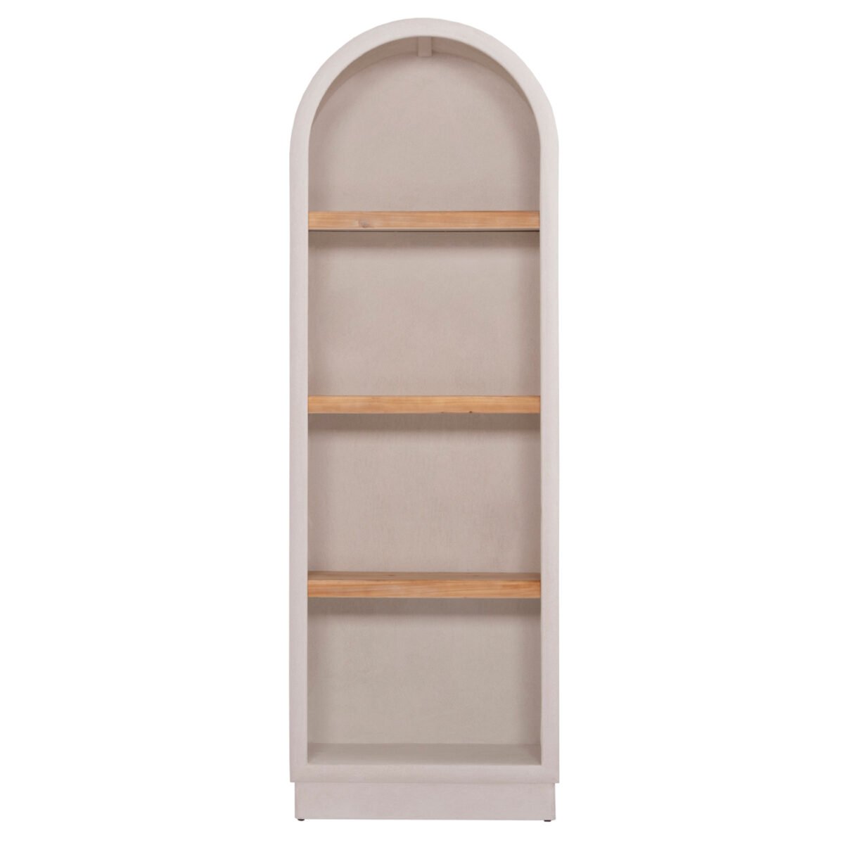 ΡΑΦΙΕΡΑ ΣΕΙΡΑ SANTORINI HM18045 MDF ΥΠΟΛΕΥΚΟ-ΡΑΦΙΑ ΞΥΛΟ ΕΛΑΤΟΥ ΦΥΣΙΚΟ 60x38,5x179Υεκ. - Image 3