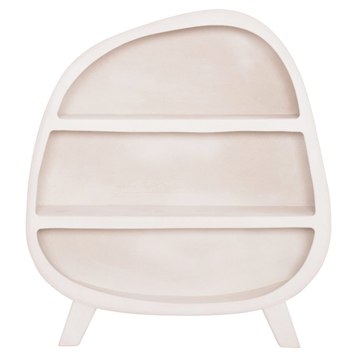 ΡΑΦΙΕΡΑ ΣΕΙΡΑ SANTORINI HM18060.01 MDF ΣΕ ΥΠΟΛΕΥΚΟ ΧΡΩΜΑ 120x38x133Υεκ. - Image 3