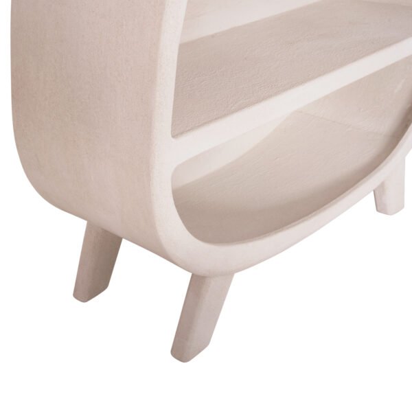 ΡΑΦΙΕΡΑ ΣΕΙΡΑ SANTORINI HM18060.01 MDF ΣΕ ΥΠΟΛΕΥΚΟ ΧΡΩΜΑ 120x38x133Υεκ. - Image 6