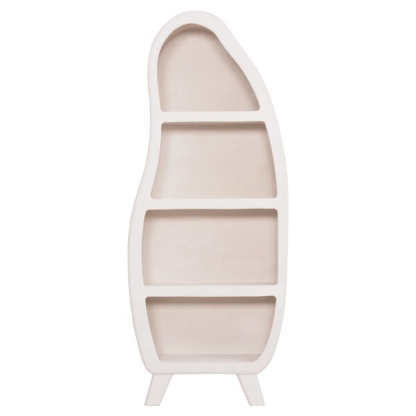 ΡΑΦΙΕΡΑ ΣΕΙΡΑ SANTORINI HM18067 MDF ΣΕ ΥΠΟΛΕΥΚΟ ΧΡΩΜΑ 80x38x196Υεκ. - Image 3