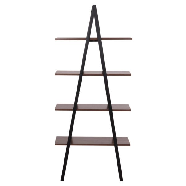 ΡΑΦΙΕΡΑ STAM HM18073.04 ΜΑΥΡΟΣ ΜΕΤΑΛΛΙΚΟΣ ΣΚΕΛΕΤΟΣ-ΜΕΛΑΜΙΝΗ ΚΑΡΥΔΙ 71x38x165Υεκ. - Image 3