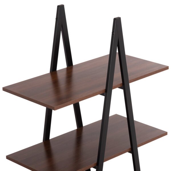 ΡΑΦΙΕΡΑ STAM HM18073.04 ΜΑΥΡΟΣ ΜΕΤΑΛΛΙΚΟΣ ΣΚΕΛΕΤΟΣ-ΜΕΛΑΜΙΝΗ ΚΑΡΥΔΙ 71x38x165Υεκ. - Image 5