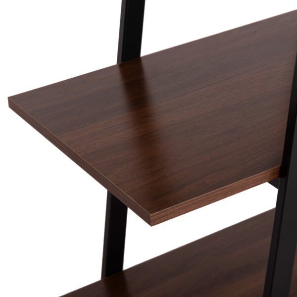 ΡΑΦΙΕΡΑ STAM HM18073.04 ΜΑΥΡΟΣ ΜΕΤΑΛΛΙΚΟΣ ΣΚΕΛΕΤΟΣ-ΜΕΛΑΜΙΝΗ ΚΑΡΥΔΙ 71x38x165Υεκ. - Image 6