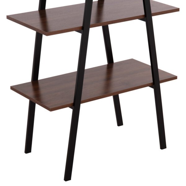 ΡΑΦΙΕΡΑ STAM HM18073.04 ΜΑΥΡΟΣ ΜΕΤΑΛΛΙΚΟΣ ΣΚΕΛΕΤΟΣ-ΜΕΛΑΜΙΝΗ ΚΑΡΥΔΙ 71x38x165Υεκ. - Image 7