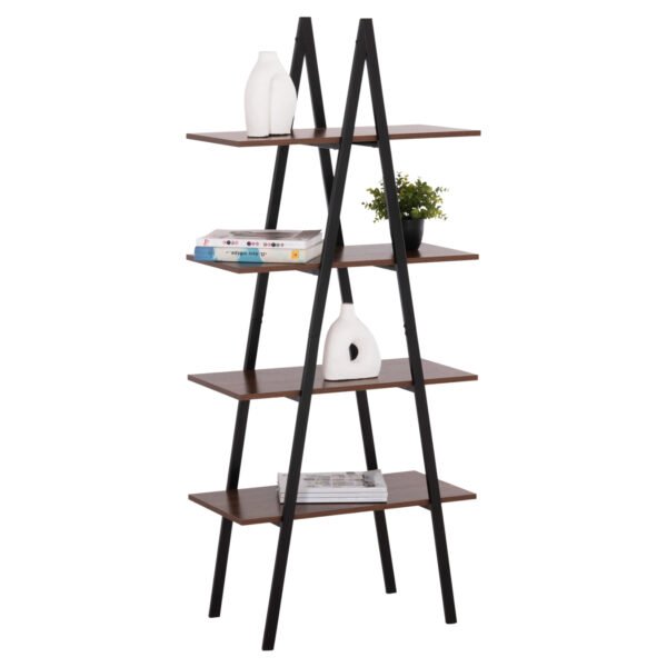 ΡΑΦΙΕΡΑ STAM HM18073.04 ΜΑΥΡΟΣ ΜΕΤΑΛΛΙΚΟΣ ΣΚΕΛΕΤΟΣ-ΜΕΛΑΜΙΝΗ ΚΑΡΥΔΙ 71x38x165Υεκ.