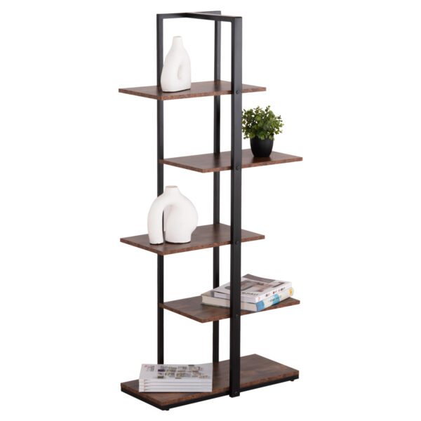 ΡΑΦΙΕΡΑ OMNI HM18074.04 ΜΑΥΡΟΣ ΜΕΤΑΛΛΙΚΟΣ ΣΚΕΛΕΤΟΣ-ΜΕΛΑΜΙΝΗ ΚΑΡΥΔΙ 68x34