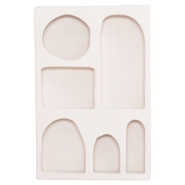 ΡΑΦΙΕΡΑ-ΚΟΜΜΟ ΣΕΙΡΑ SANTORINI HM18059 MDF ΣΕ ΥΠΟΛΕΥΚΟ 80x18x120Υεκ. - Image 3