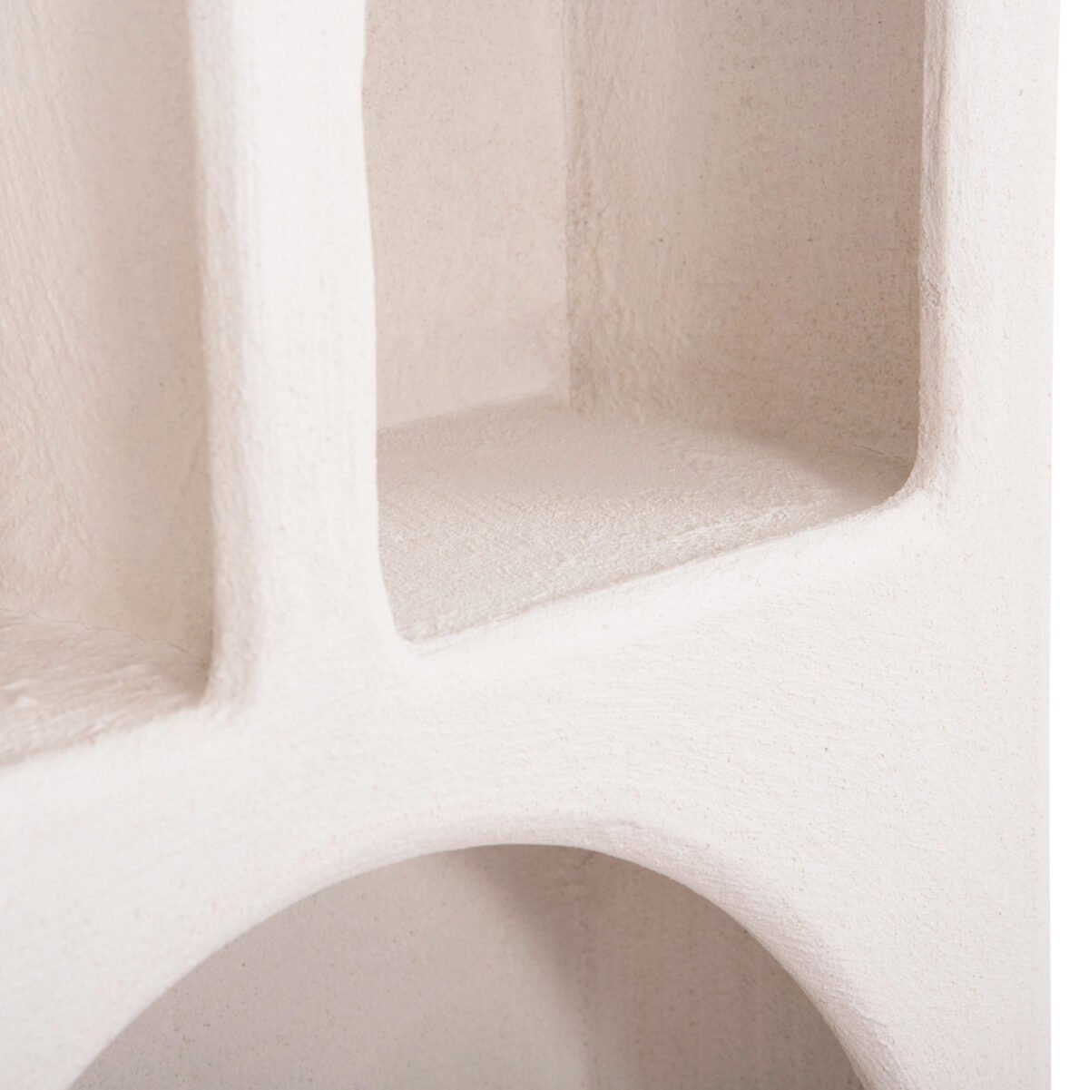 ΡΑΦΙΕΡΑ ΤΟΙΧΟΥ ΣΕΙΡΑ SANTORINI HM18069 MDF ΣΕ ΥΠΟΛΕΥΚΟ ΧΡΩΜΑ 47,5x18x120Υεκ. - Image 8