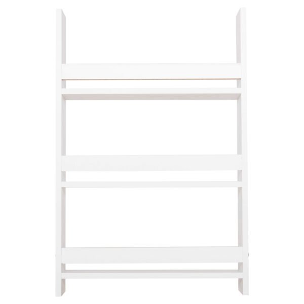 ΡΑΦΙΕΡΑ ΤΟΙΧΟΥ SANI HM18223.01 ΜΕΛΑΜΙΝΗ ΣΕ ΛΕΥΚΟ 60x10x90Υεκ. (3 ΡΑΦΙΑ) - Image 3