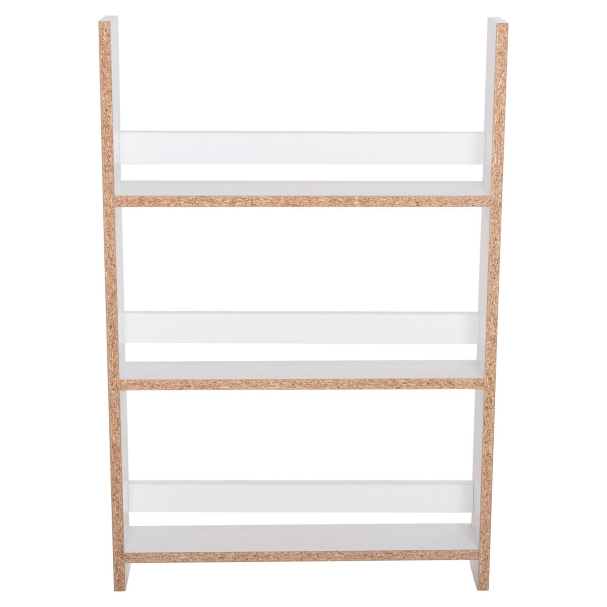 ΡΑΦΙΕΡΑ ΤΟΙΧΟΥ SANI HM18223.01 ΜΕΛΑΜΙΝΗ ΣΕ ΛΕΥΚΟ 60x10x90Υεκ. (3 ΡΑΦΙΑ) - Image 5